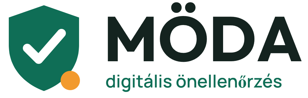 MÖDA – digitális önellenőrzés logó